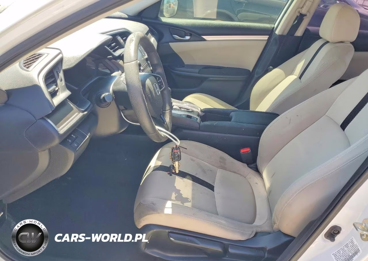 2019 Honda Civic Lx VIN:19XFC2F68KE214852 - 7
