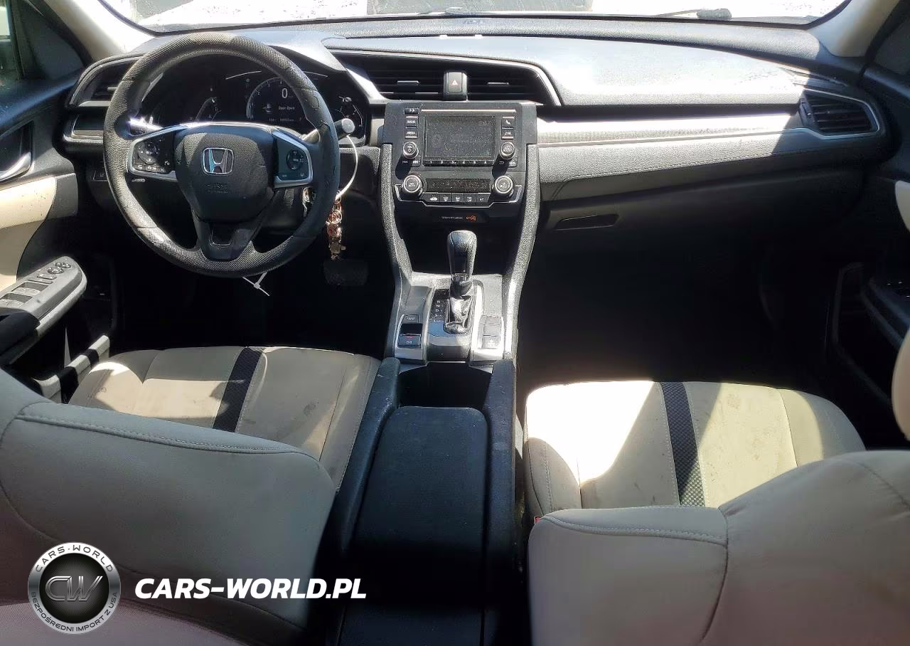 2019 Honda Civic Lx VIN:19XFC2F68KE214852 - 8