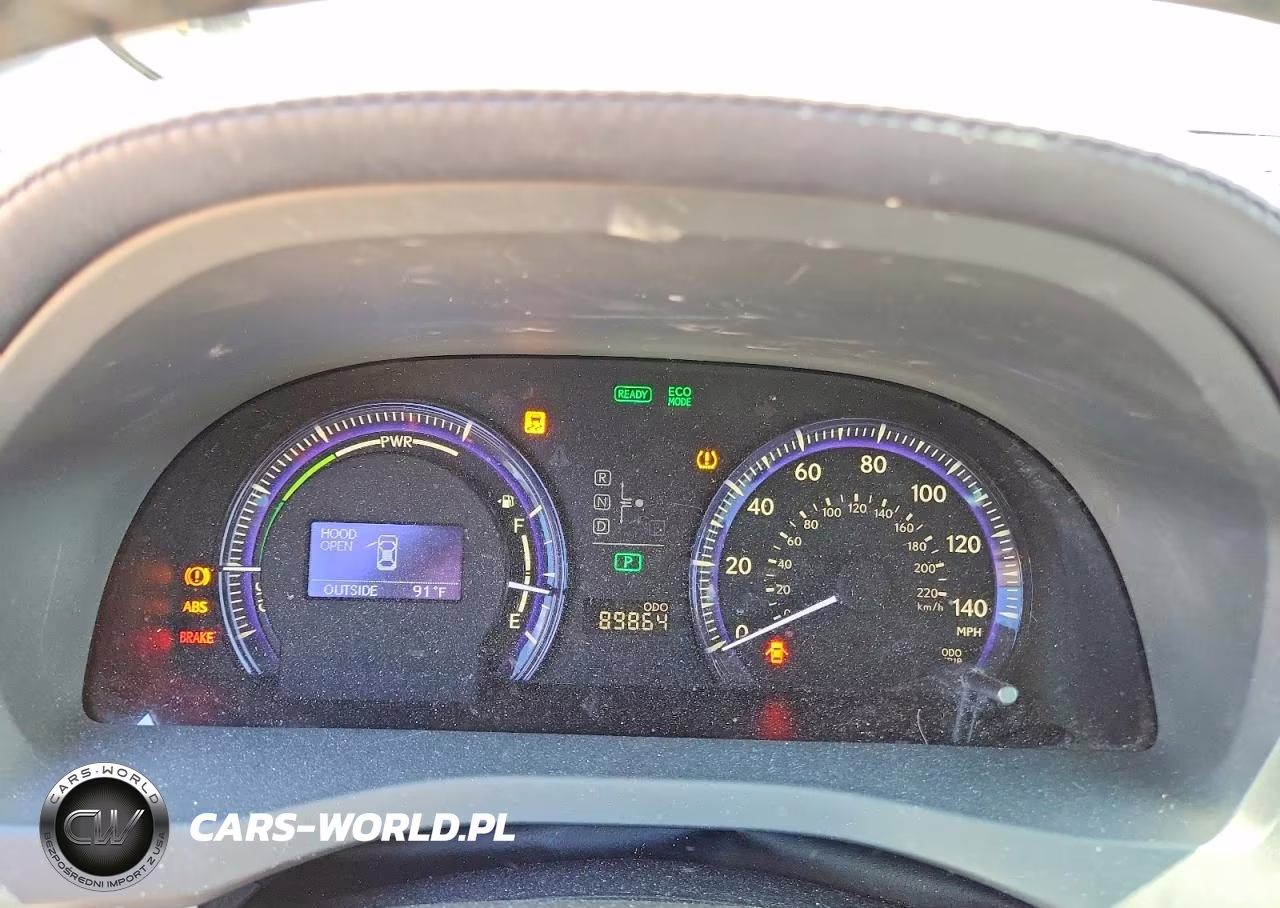 2010 Lexus Hs 250H VIN:JTHBB1BA2A2023282 - 9