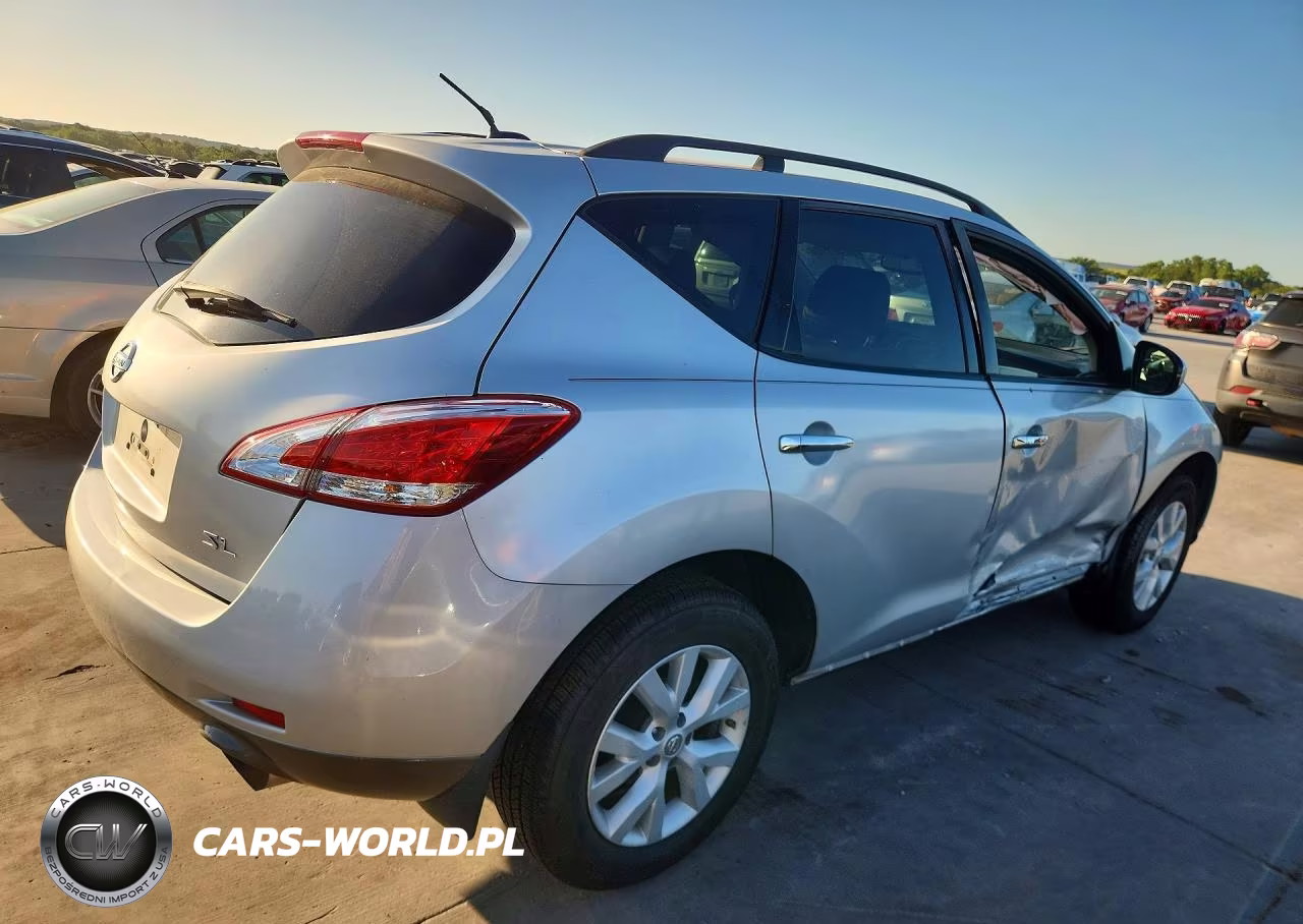 2012 Nissan Murano Sl VIN:JN8AZ1MU8CW112693 - 3