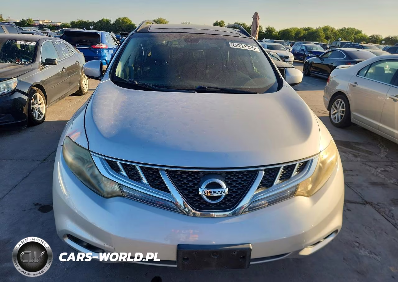 2012 Nissan Murano Sl VIN:JN8AZ1MU8CW112693 - 5