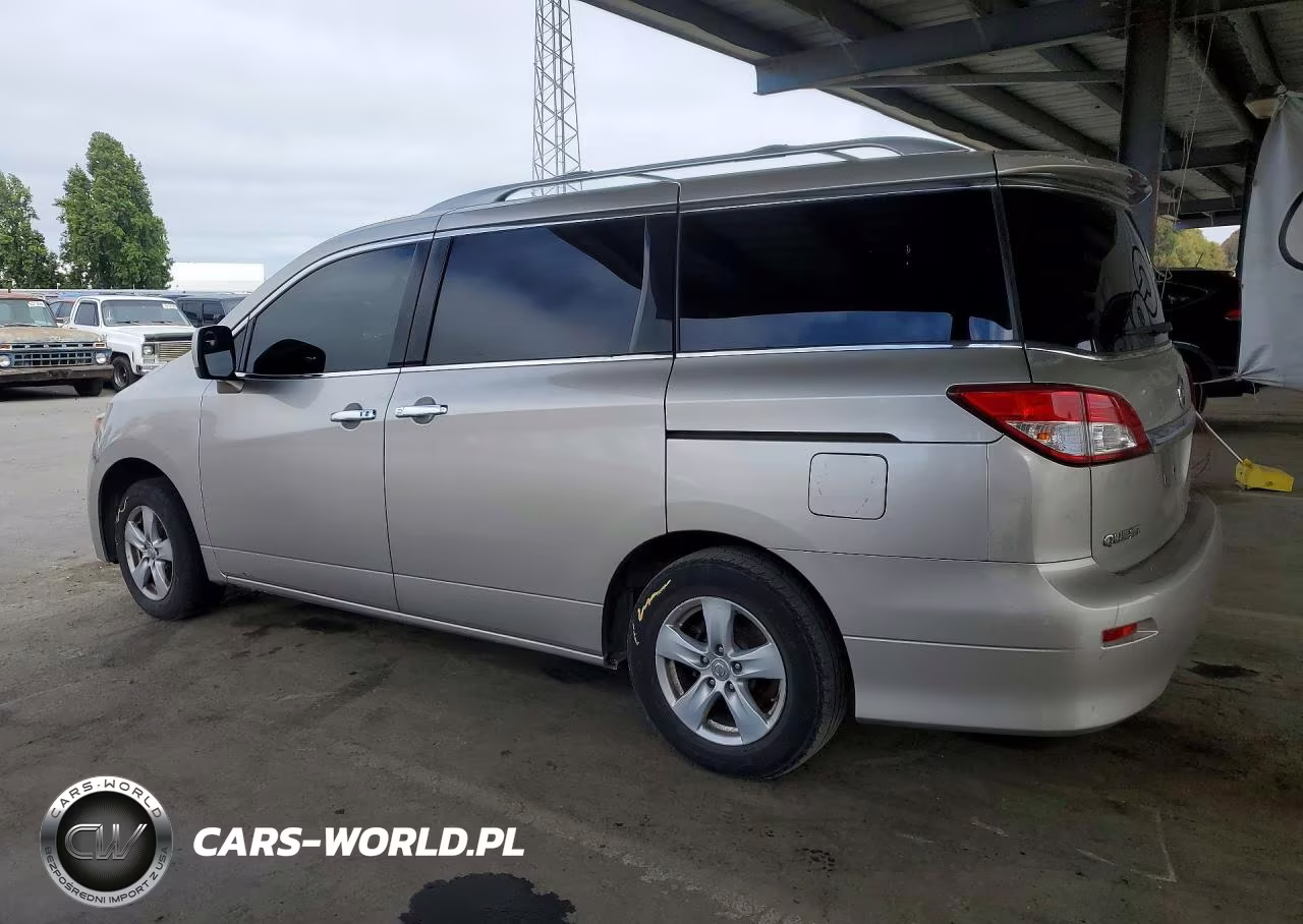 2011 Nissan Quest S-Sv-Sl-Le VIN:JN8AE2KP9B9012002 - 2