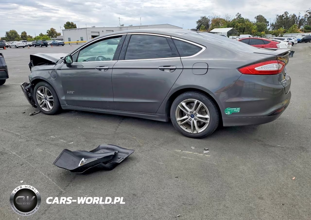 2016 Ford Fusion Titanium Phev VIN:3FA6P0SU4GR241808 - 2