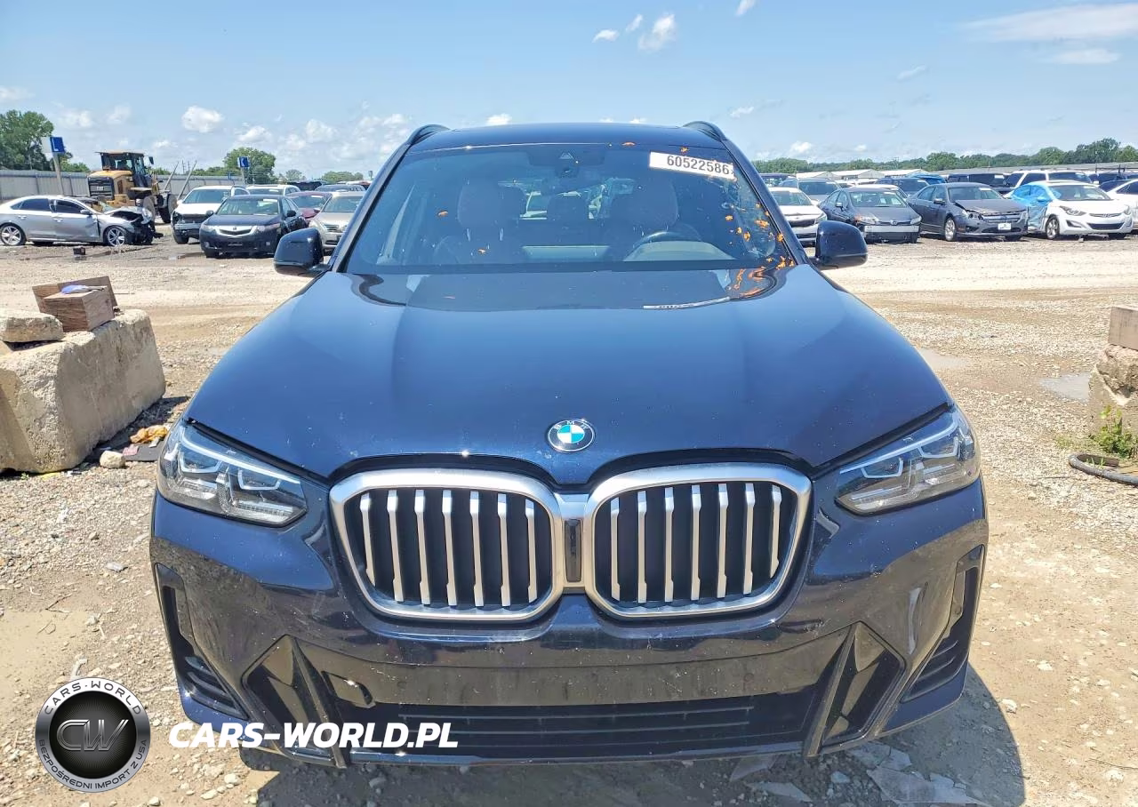2022 BMW X3 xDrive30I VIN:5UX53DP0XN9K19396 - 5