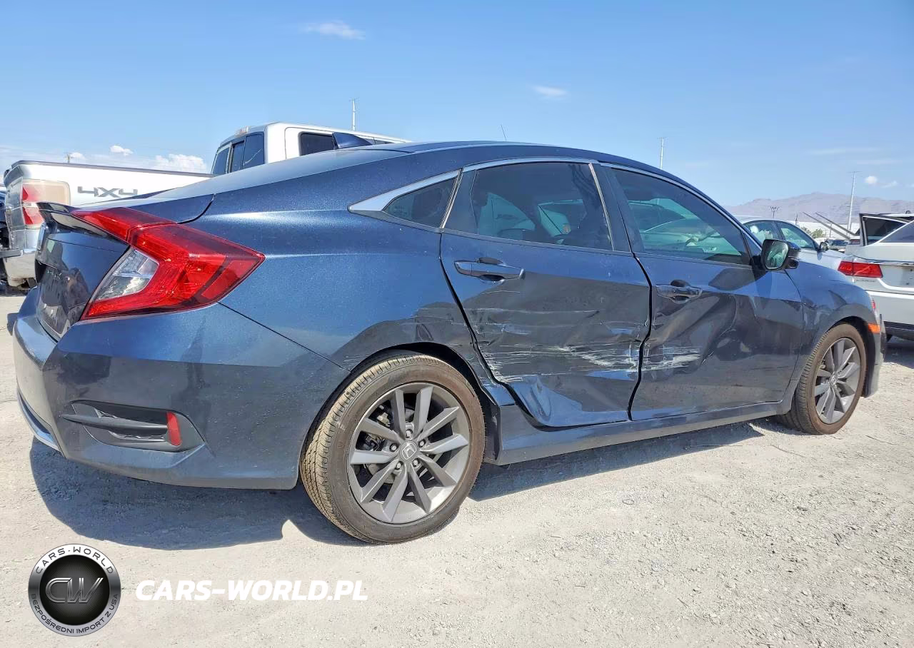 2019 Honda Civic Ex VIN:19XFC1F32KE012718 - 3