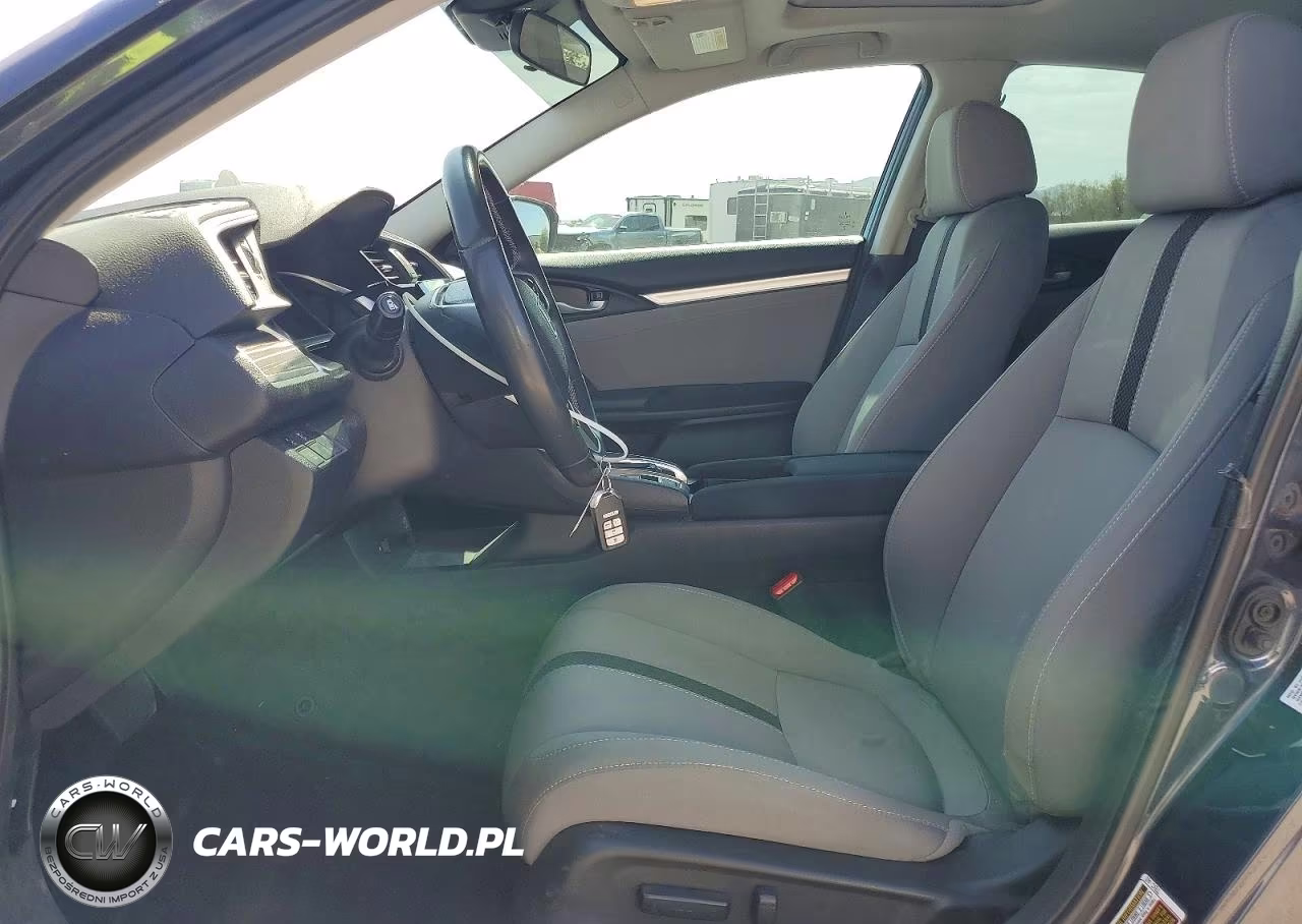 2019 Honda Civic Ex VIN:19XFC1F32KE012718 - 7