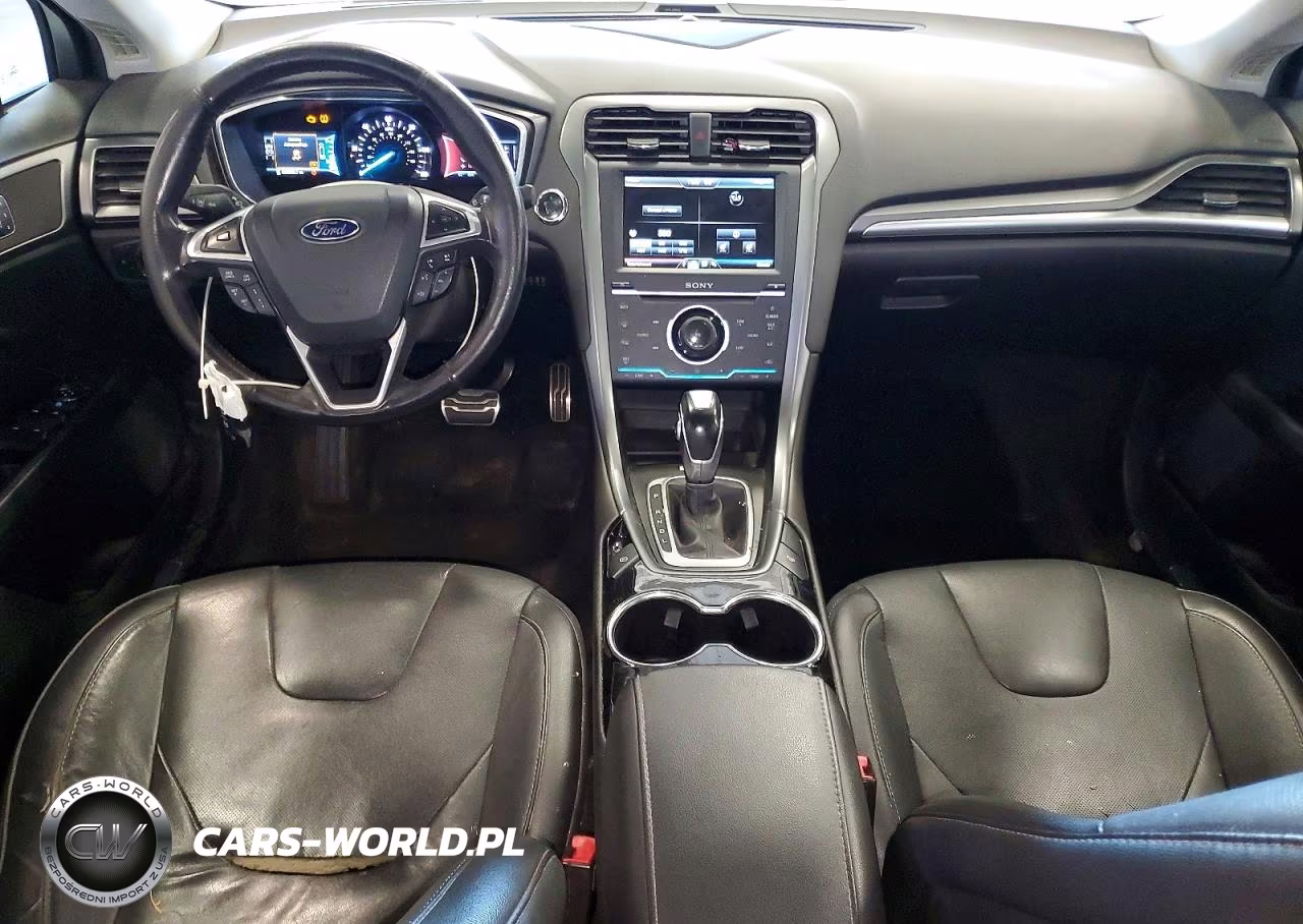 2014 Ford Fusion Se VIN:3FA6P0RU0ER194327 - 8