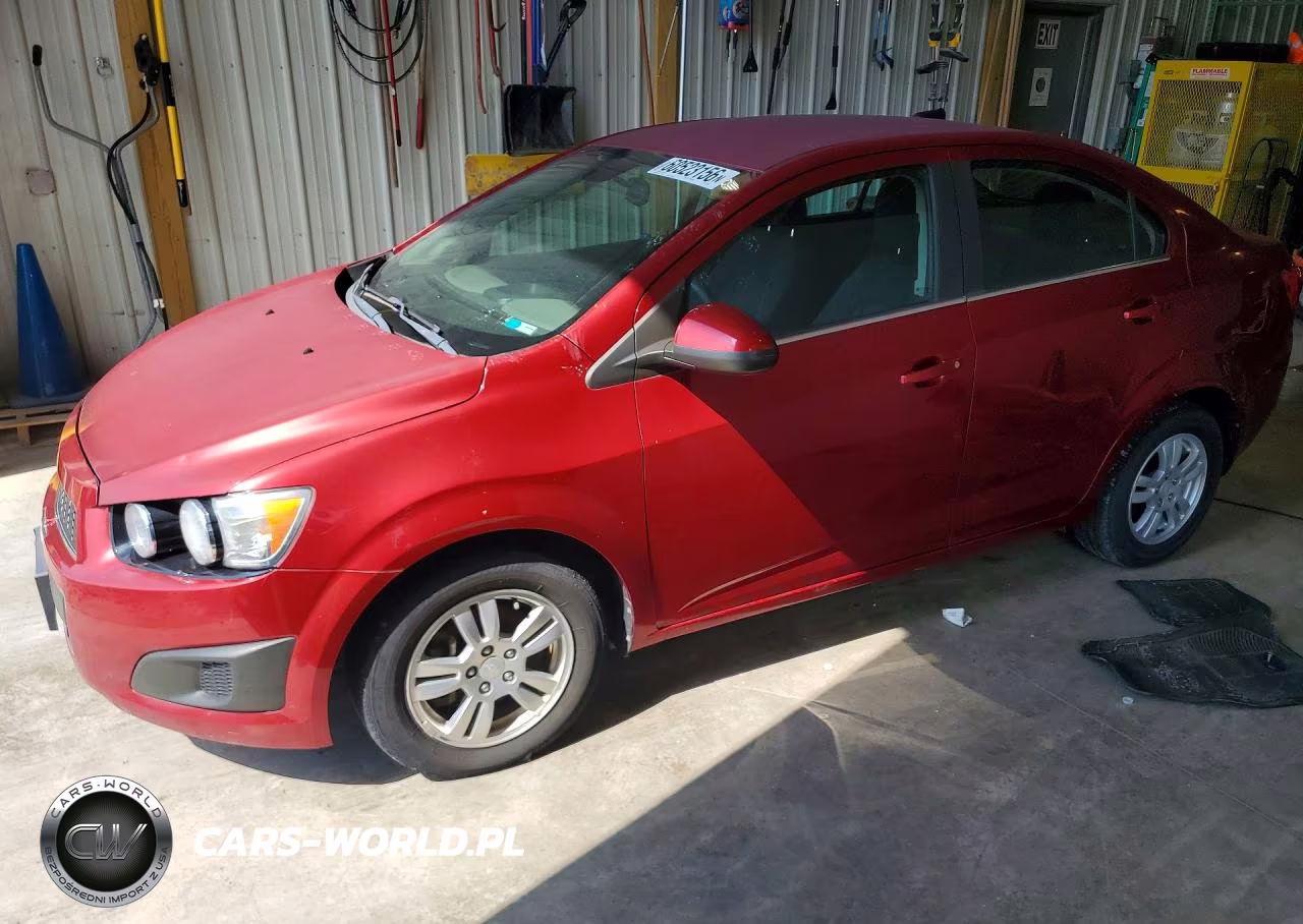 2013 Chevrolet Sonic Lt VIN:1G1JC5SB1D4192852 - 1