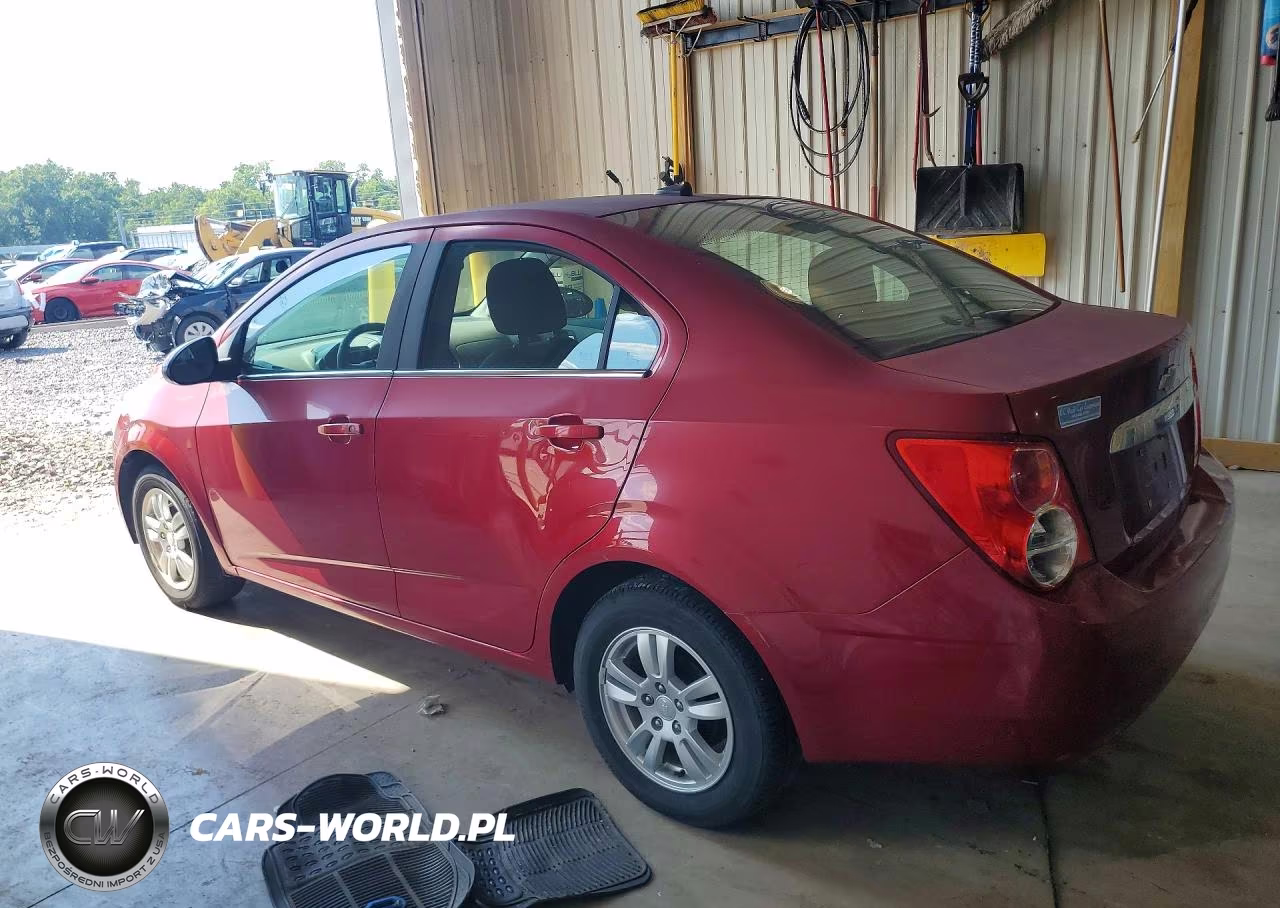 2013 Chevrolet Sonic Lt VIN:1G1JC5SB1D4192852 - 2