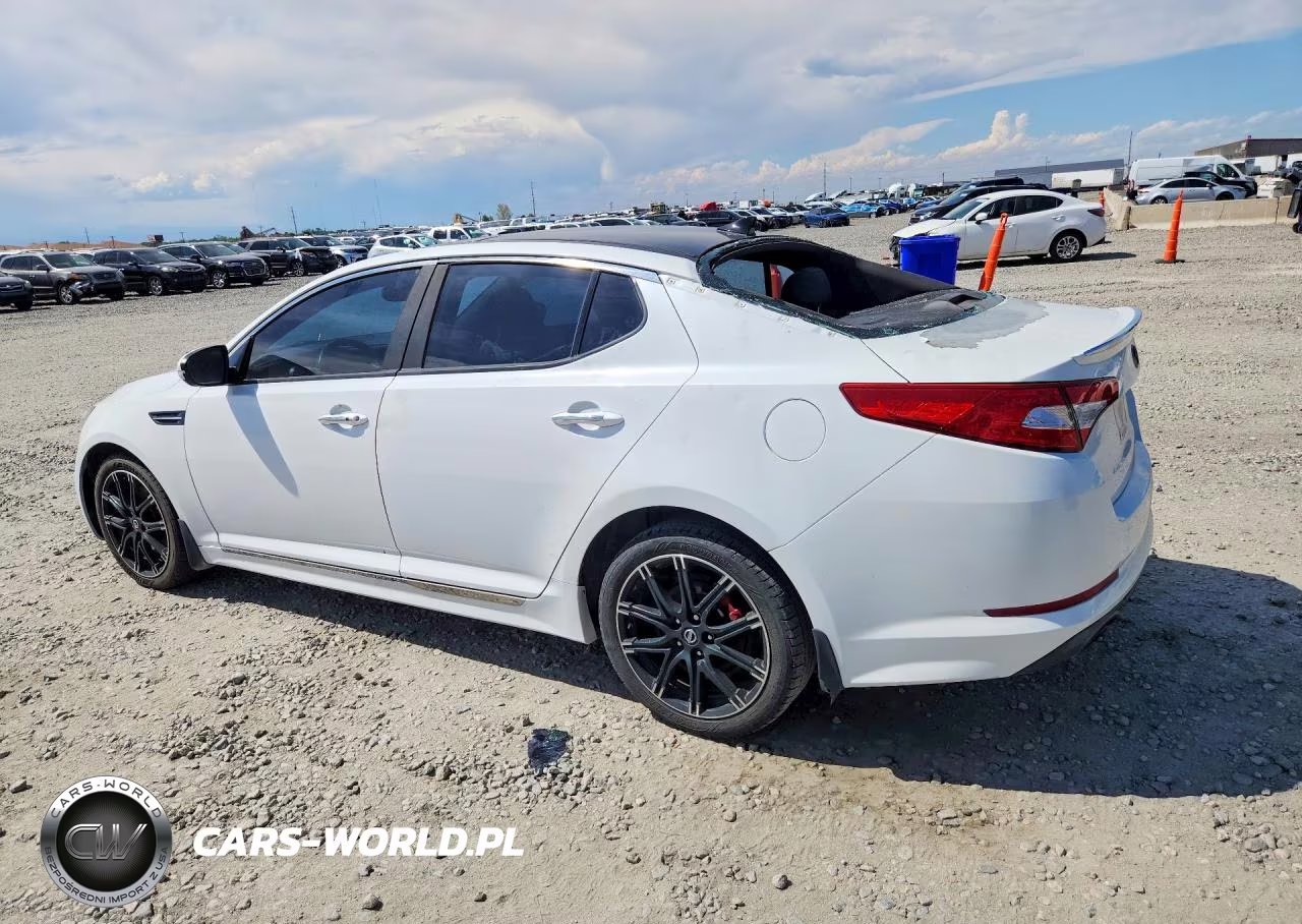 2013 Kia Optima Sx VIN:5XXGR4A67DG165501 - 2