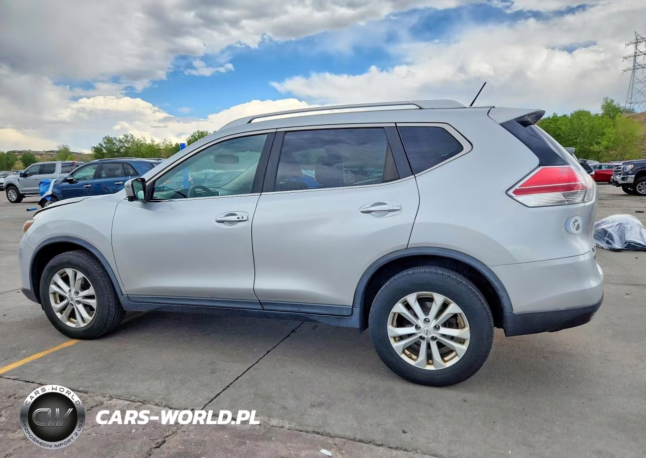 2016 Nissan Rogue Sv VIN:KNMAT2MV3GP608240 - 2