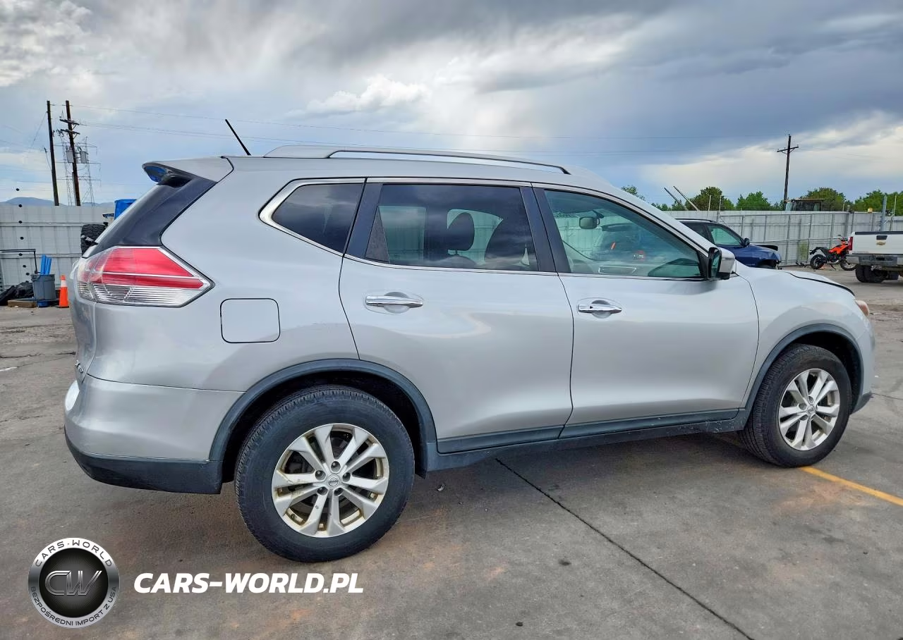 2016 Nissan Rogue Sv VIN:KNMAT2MV3GP608240 - 3