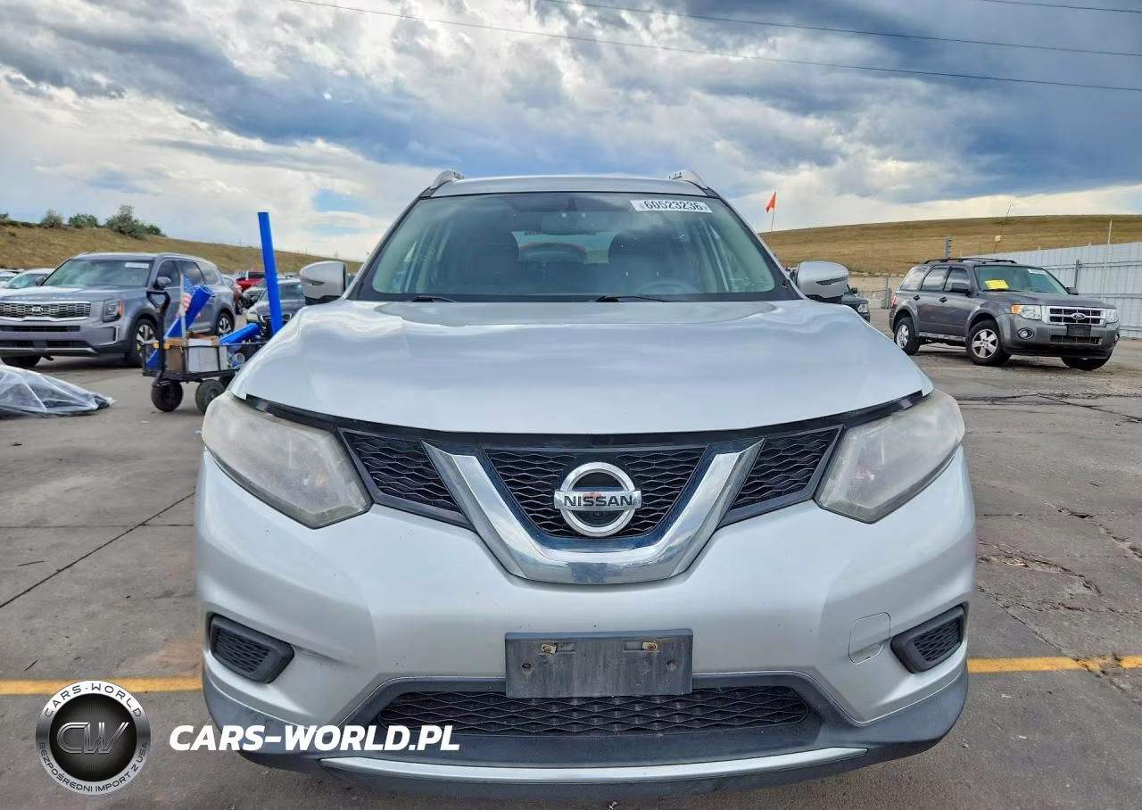 2016 Nissan Rogue Sv VIN:KNMAT2MV3GP608240 - 5