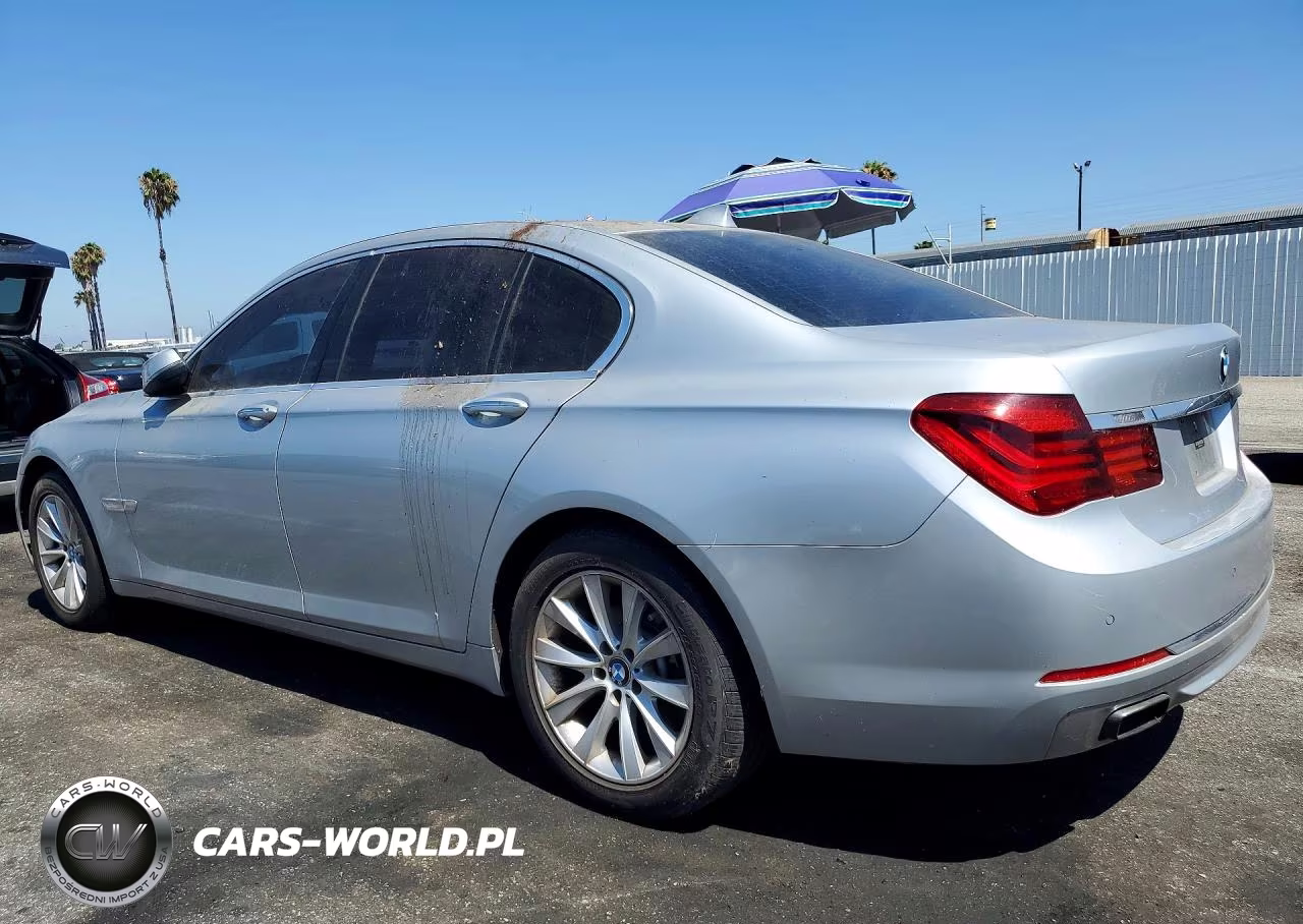 2015 BMW 740 I VIN:WBAYA6C52FGK16522 - 2