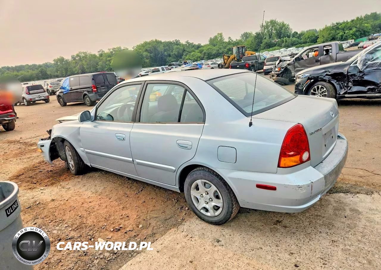 2003 Hyundai Accent Gl VIN:KMHCG45C33U497024 - 2