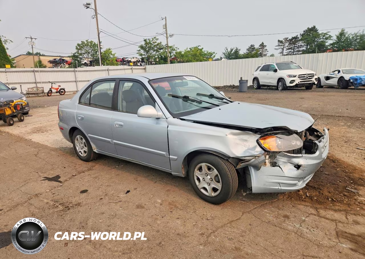 2003 Hyundai Accent Gl VIN:KMHCG45C33U497024 - 4