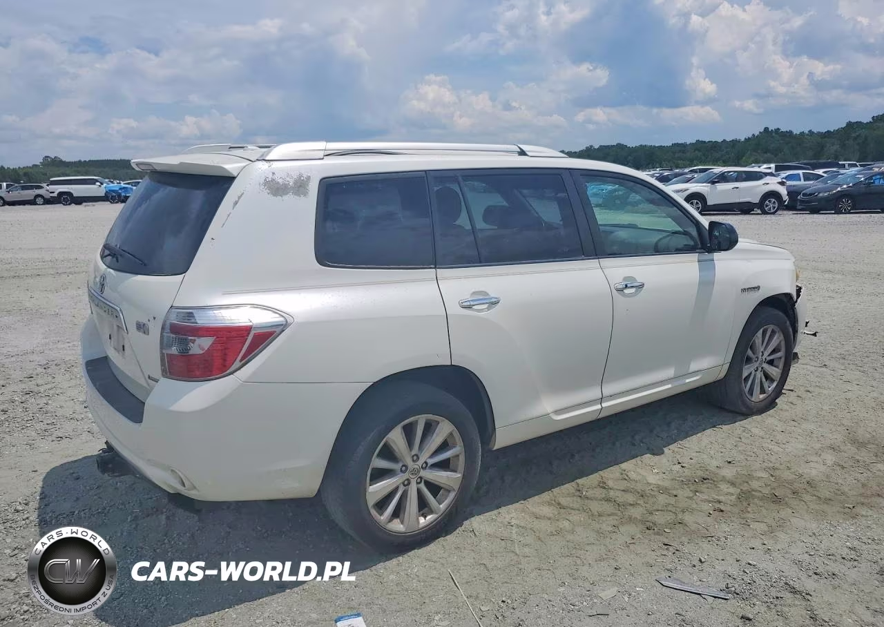 2009 Toyota Highlander Hybrid Limited VIN:JTEEW44AX92026889 - 3