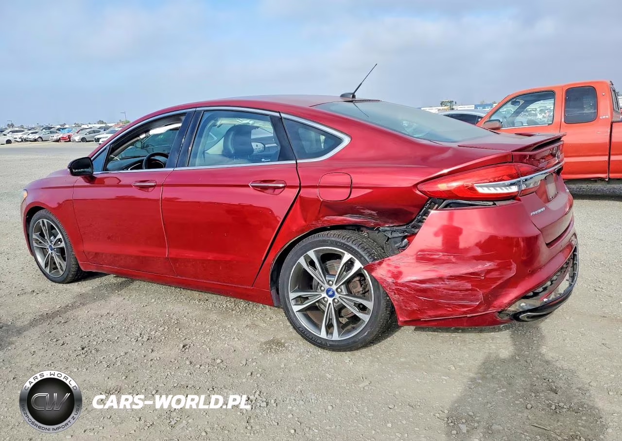 2017 Ford Fusion Titanium VIN:3FA6P0K96HR180149 - 2