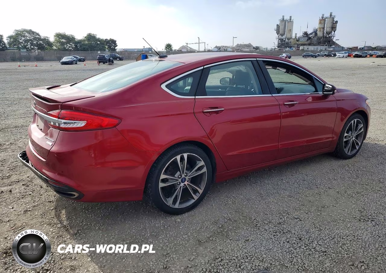 2017 Ford Fusion Titanium VIN:3FA6P0K96HR180149 - 3