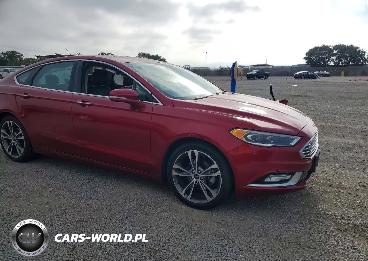 2017 Ford Fusion Titanium VIN:3FA6P0K96HR180149 - 4