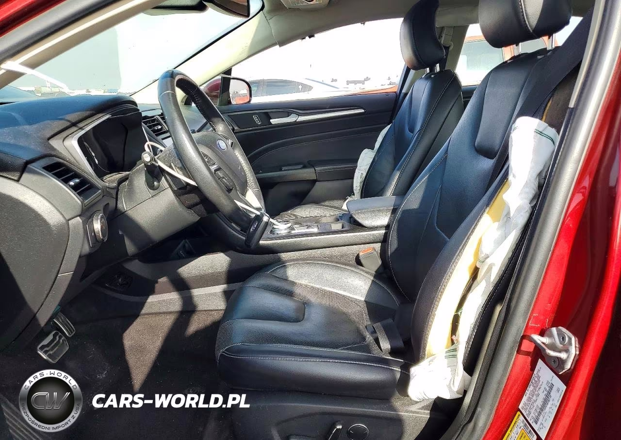 2017 Ford Fusion Titanium VIN:3FA6P0K96HR180149 - 7