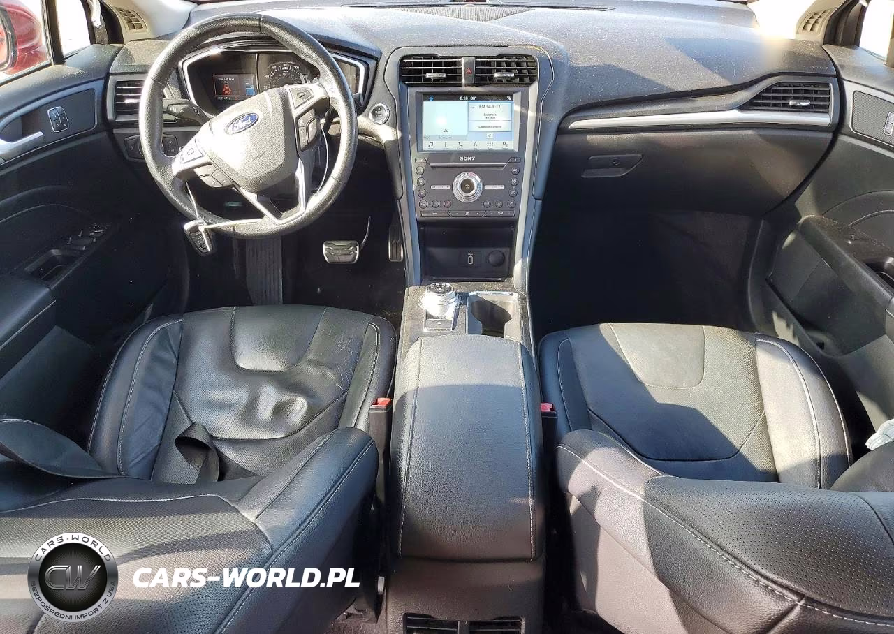 2017 Ford Fusion Titanium VIN:3FA6P0K96HR180149 - 8