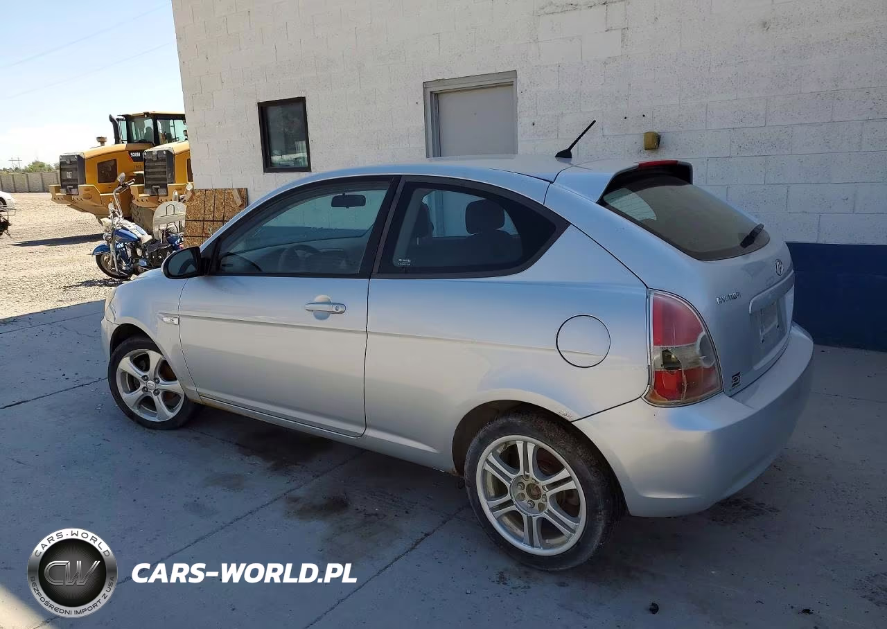 2007 Hyundai Accent VIN:KMHCN36C47U012314 - 2