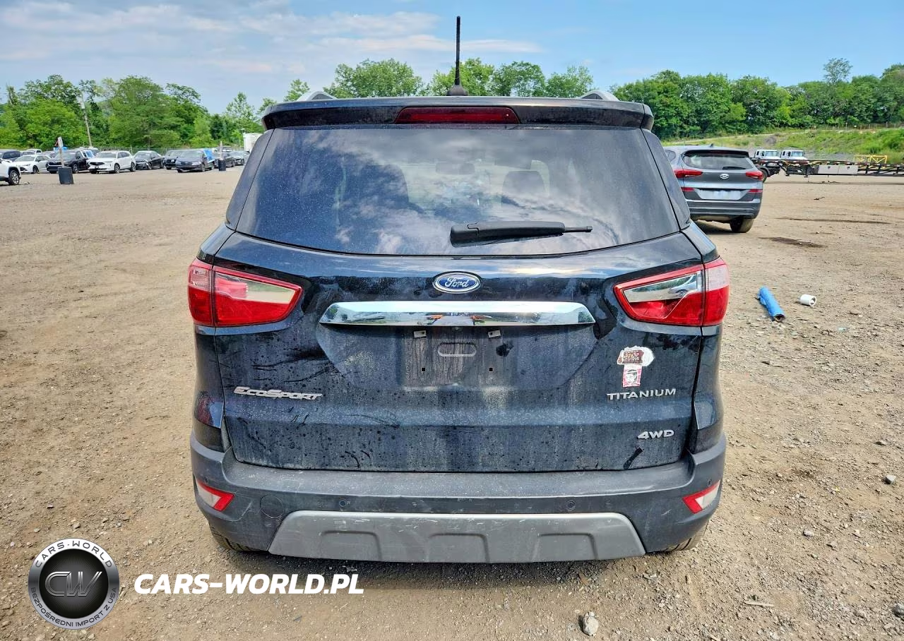 2020 Ford Ecosport Titanium VIN:MAJ6S3KL0LC391530 - 6
