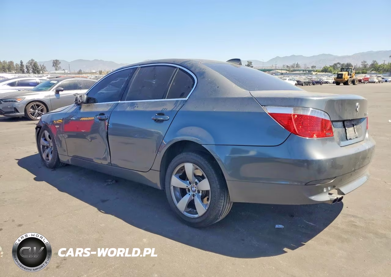 2005 BMW 530 VIN:WBANA73505B817917 - 2