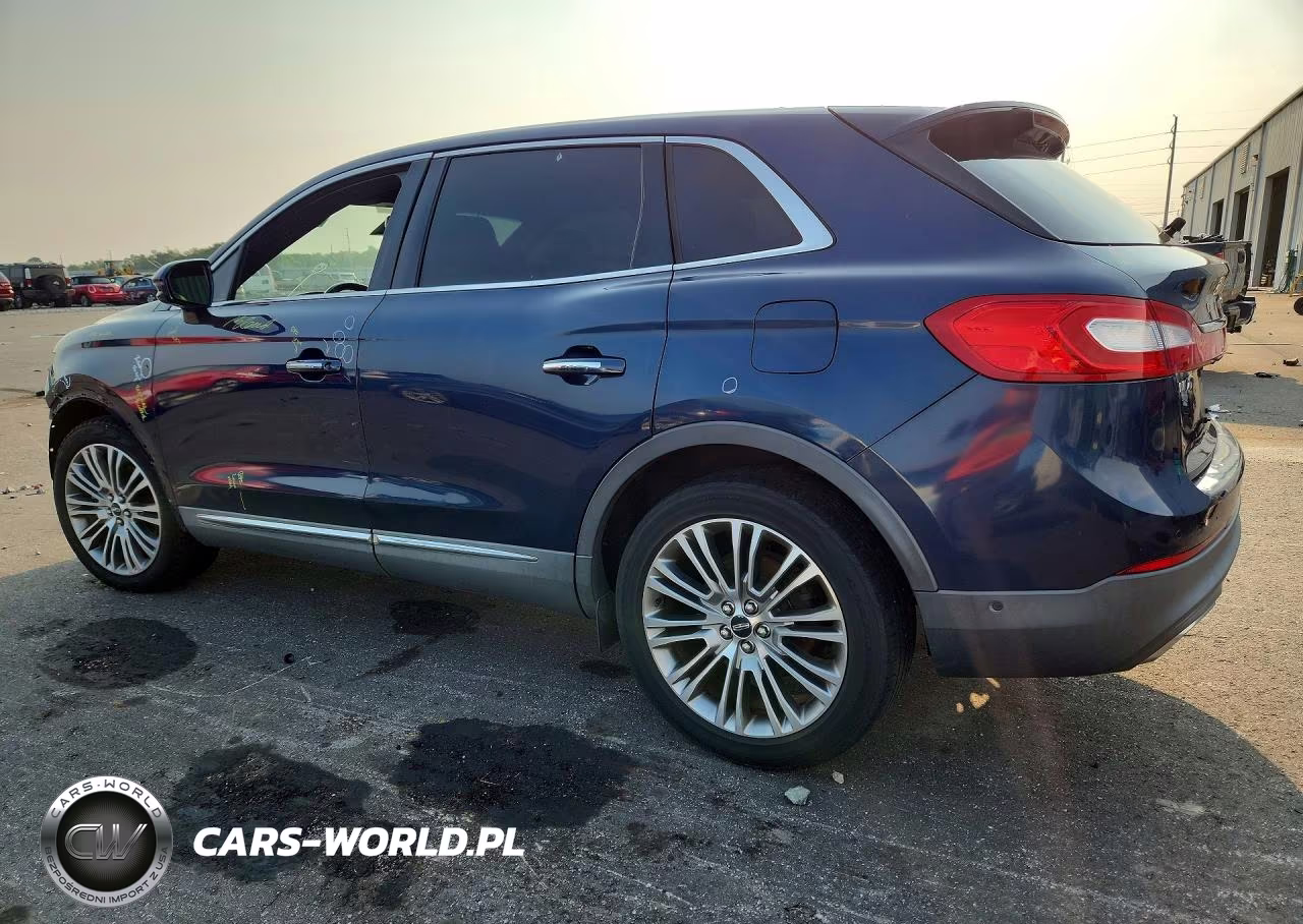2017 Lincoln Mkx Reserve VIN:2LMPJ6LR9HBL53484 - 2
