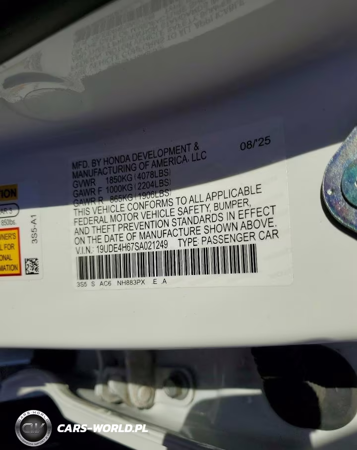2025 Acura Integra A-Spec Tech VIN:19UDE4H67SA021249 - 12