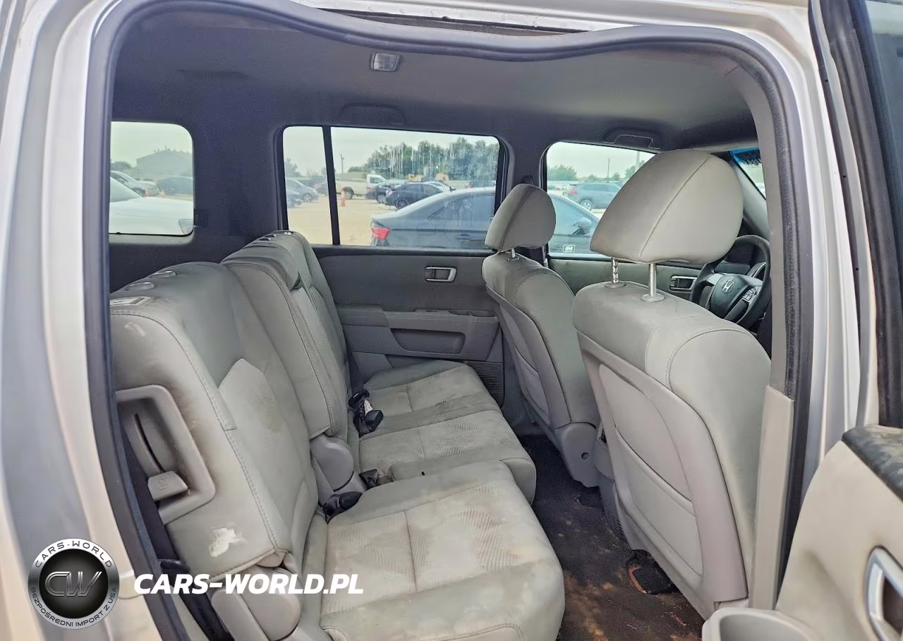 2012 Honda Pilot Lx VIN:5FNYF3H23CB035422 - 11
