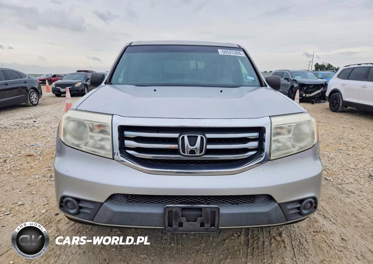2012 Honda Pilot Lx VIN:5FNYF3H23CB035422 - 5