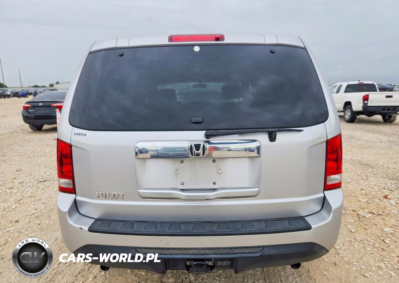 2012 Honda Pilot Lx VIN:5FNYF3H23CB035422 - 6
