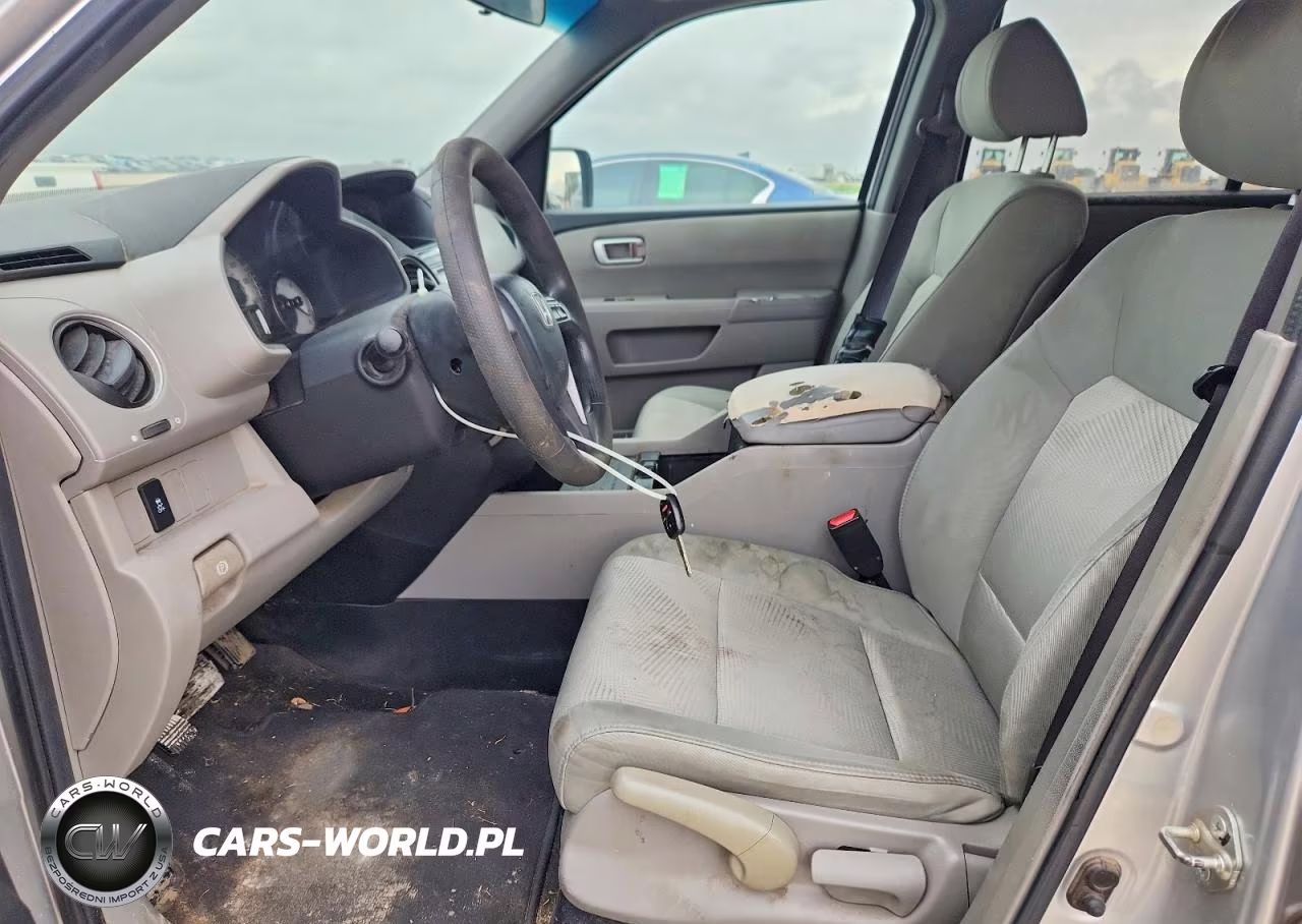 2012 Honda Pilot Lx VIN:5FNYF3H23CB035422 - 7