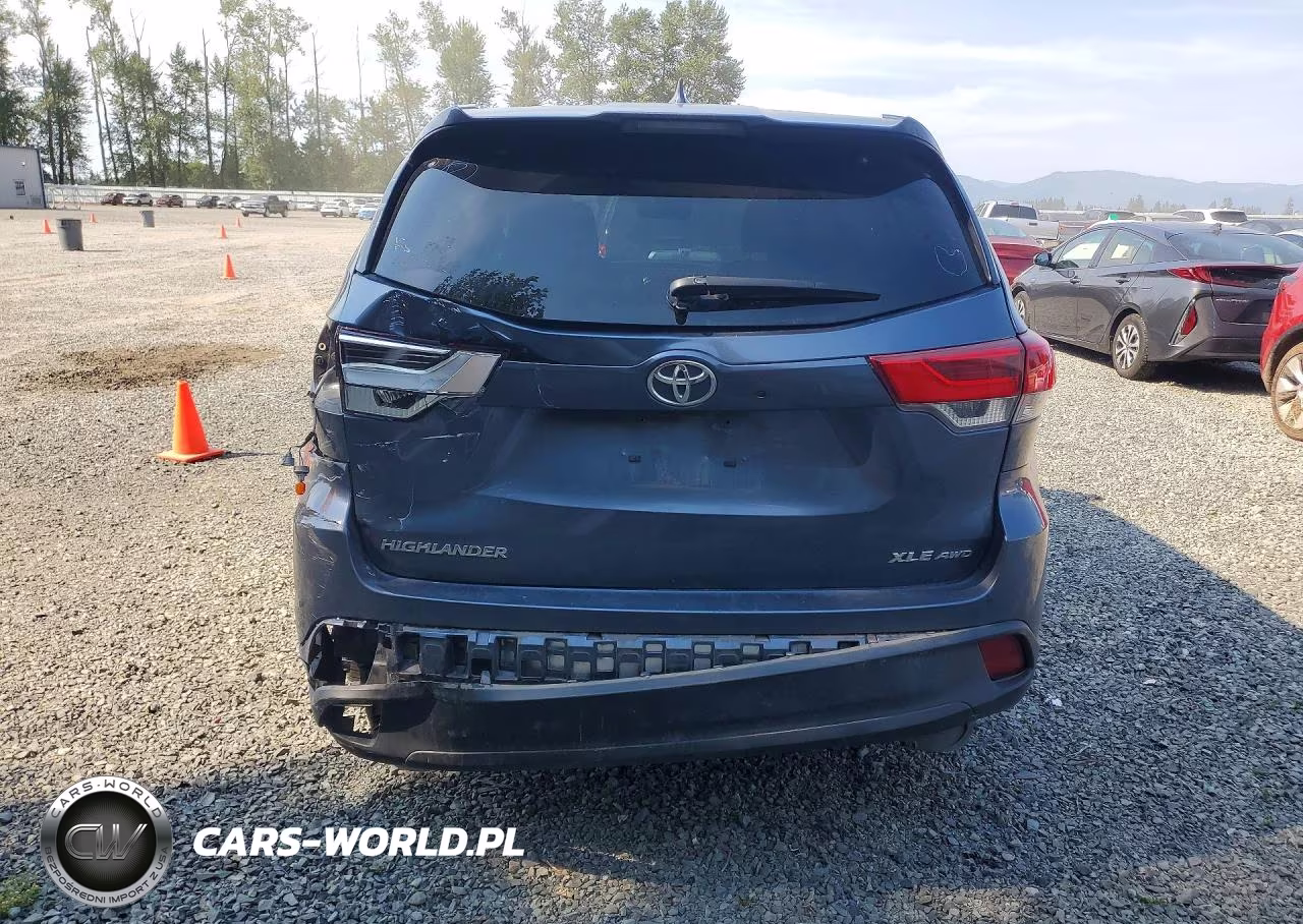 2019 Toyota Highlander Xle VIN:5TDJZRFH4KS954939 - 6
