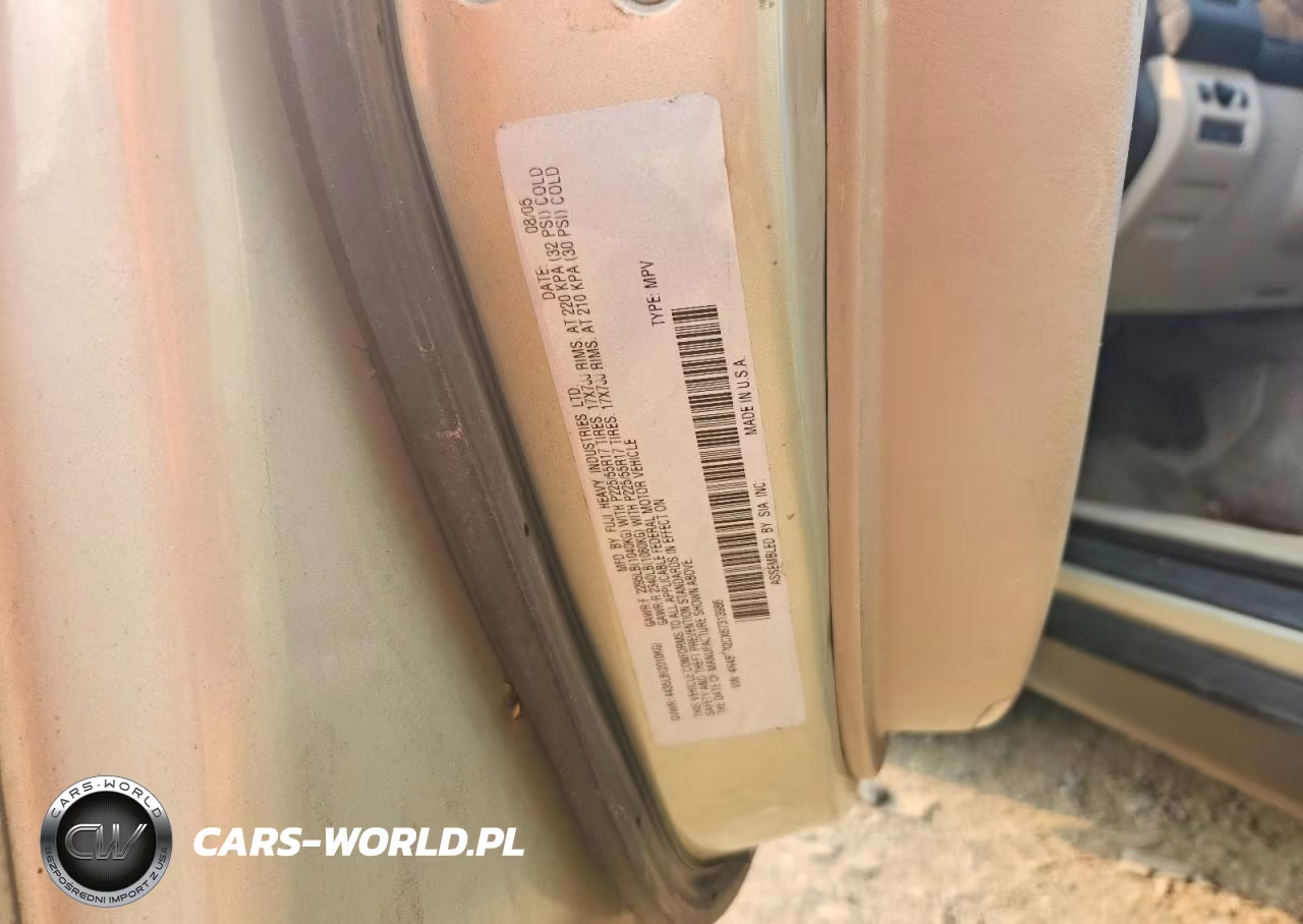 2006 Subaru Legacy Outback 2.5I Limited VIN:4S4BP62CX67313986 - 12