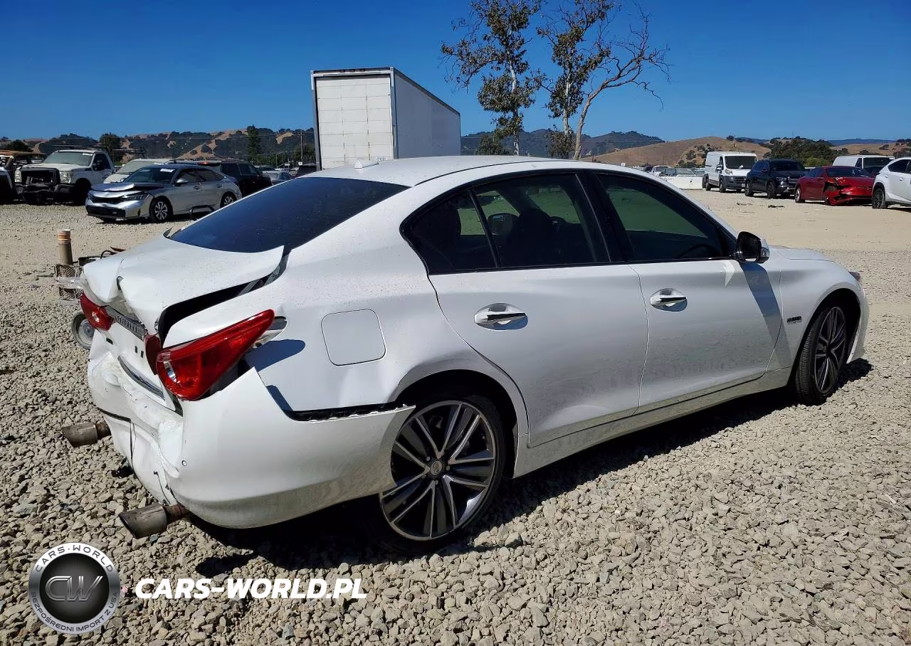 2014 Infiniti Q50 Hybrid Sport VIN:JN1AV7AR8EM703439 - 3