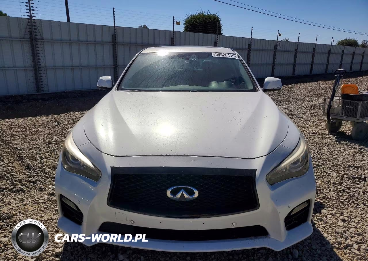 2014 Infiniti Q50 Hybrid Sport VIN:JN1AV7AR8EM703439 - 5