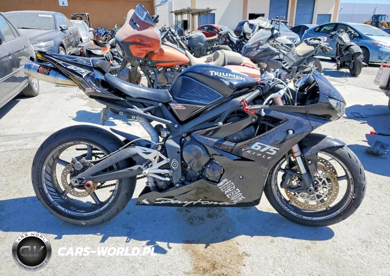 2009 Triumph Motorcycle Daytona 675 VIN:SMTD00NS19J407457 - 1