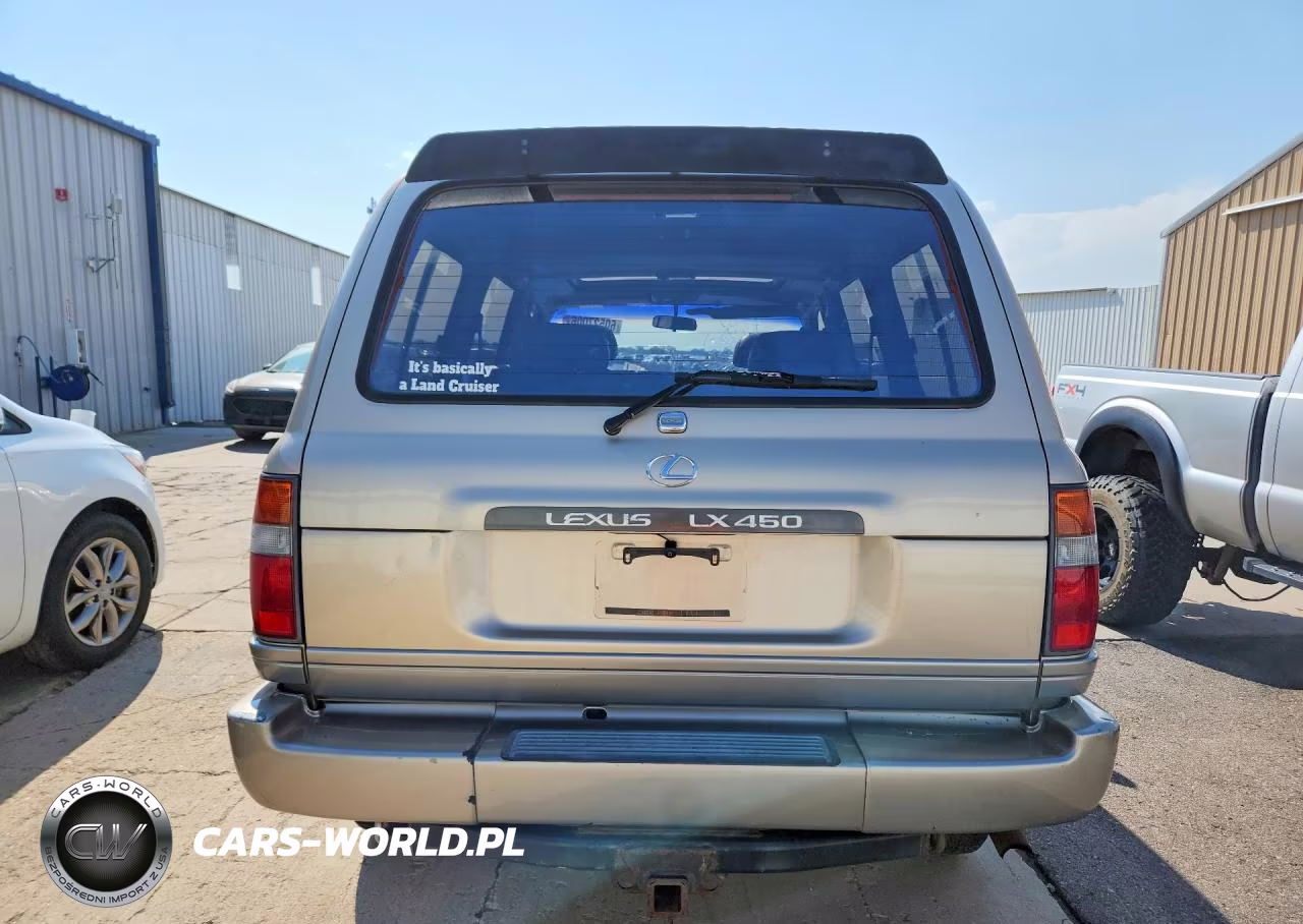 1997 Lexus Lx 450 VIN:JT6HJ88J9V0167628 - 6