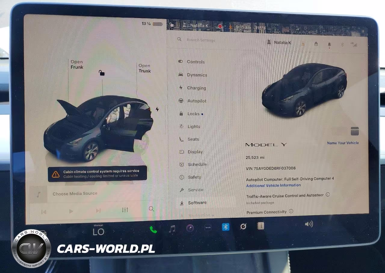 2024 Tesla Model Y VIN:7SAYGDED8RF037008 - 9