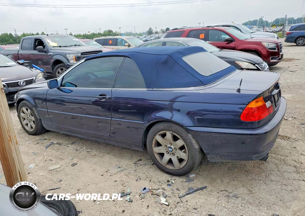 2001 BMW 325Ci VIN:WBABS33431JY56811 - 2
