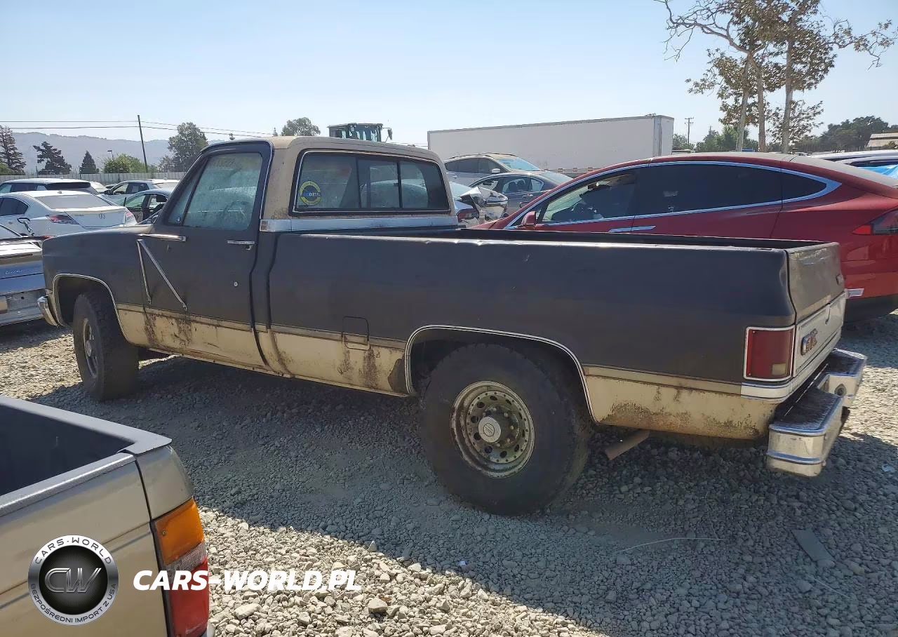 1985 GMC C2500 VIN:1GTGC24J1FJ510767 - 2