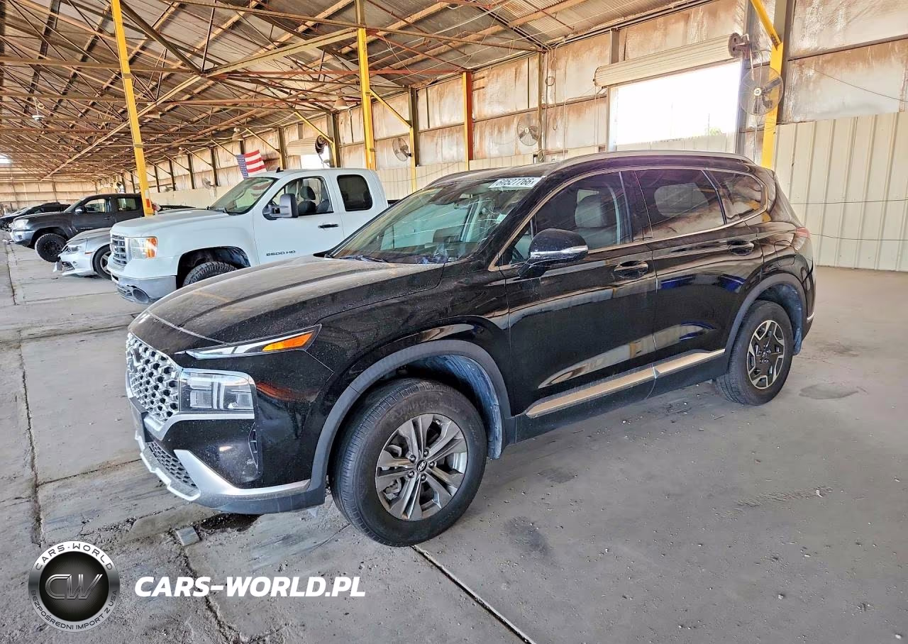 2022 Hyundai Santa Fe Blue VIN:KM8S2DA13NU047553 - 1
