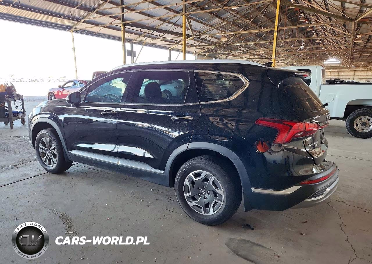 2022 Hyundai Santa Fe Blue VIN:KM8S2DA13NU047553 - 2