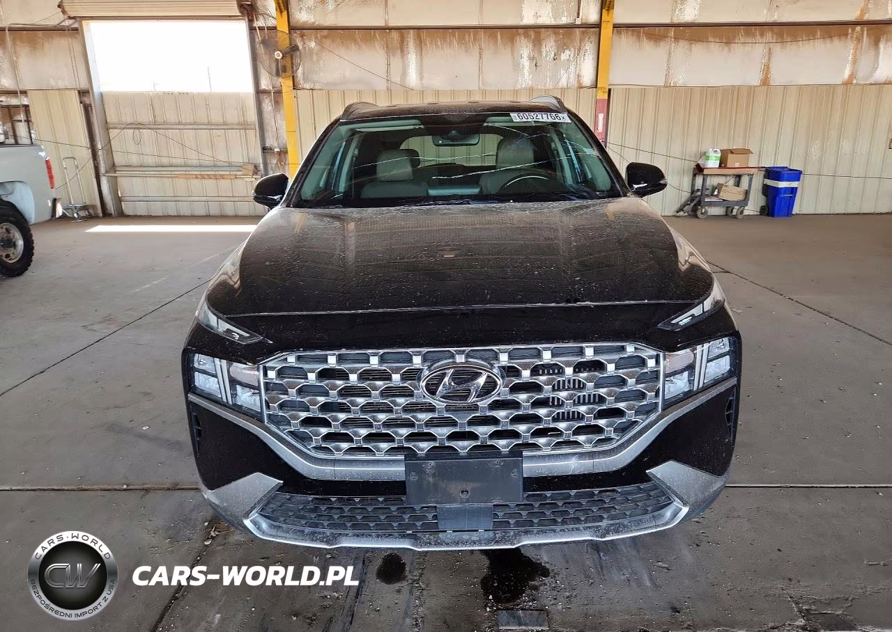 2022 Hyundai Santa Fe Blue VIN:KM8S2DA13NU047553 - 5