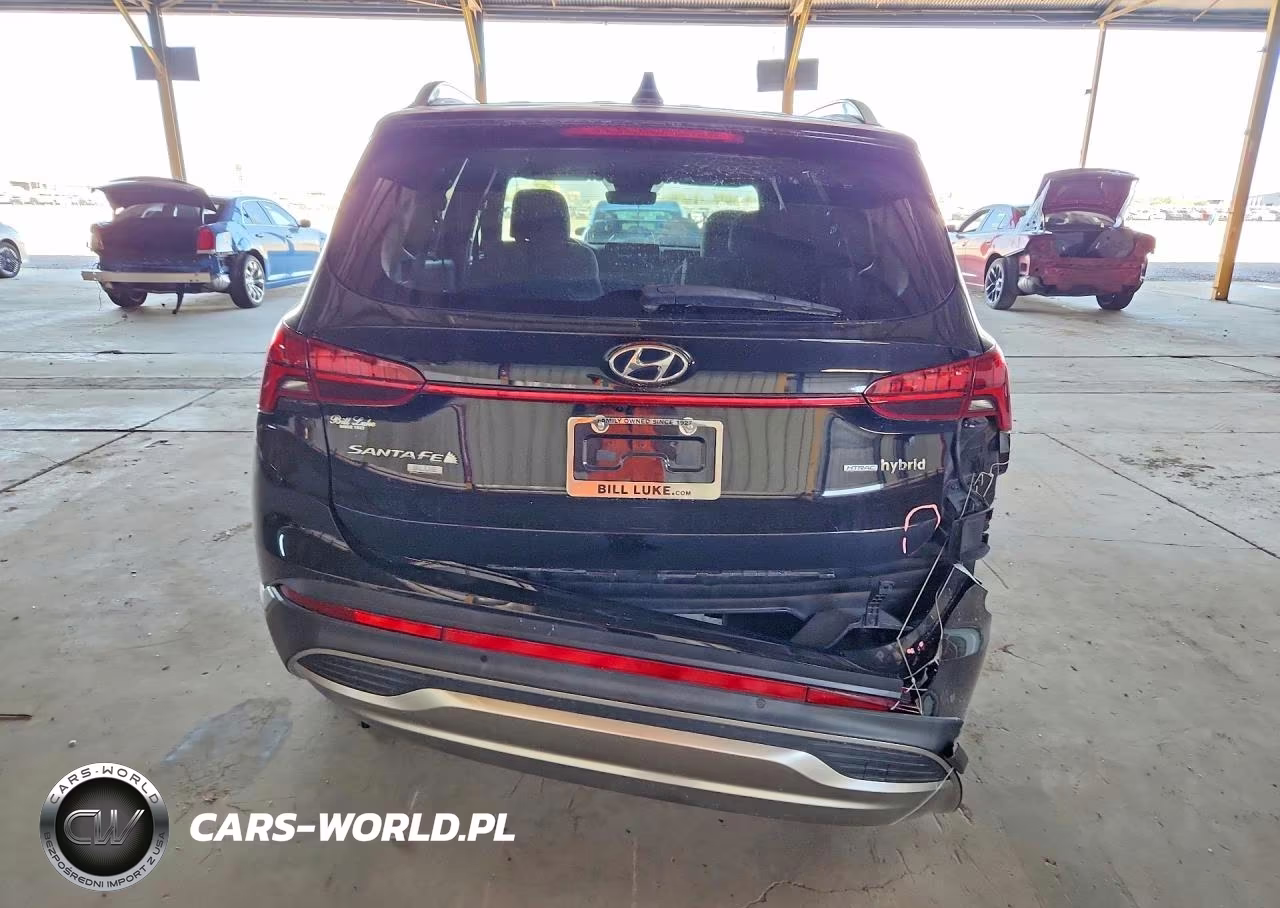 2022 Hyundai Santa Fe Blue VIN:KM8S2DA13NU047553 - 6