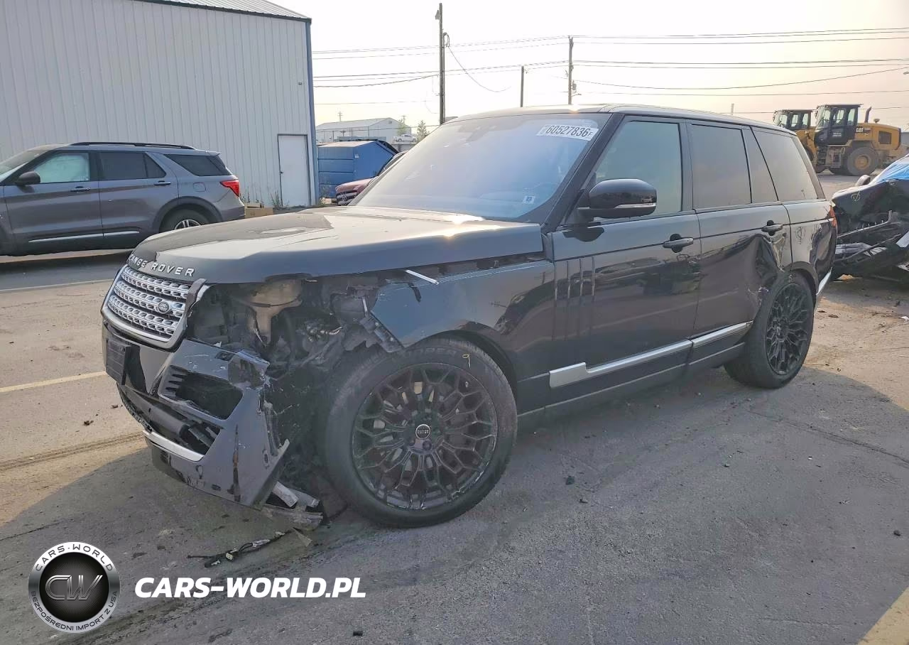 2017 Land Rover Range Rover Hse VIN:SALGS2FV4HA359230 - 1