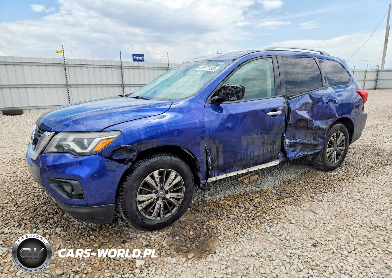 2018 Nissan Pathfinder Sv VIN:5N1DR2MM3JC651747 - 1